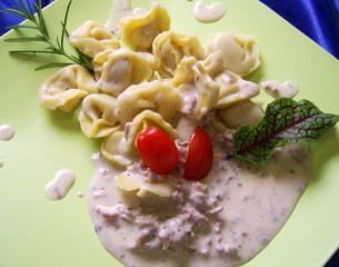 tortellini mit schinken sahne soße