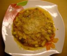 variation von minestrone wie beim italiener