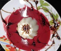 ww panna cotta mit fruchtsauce