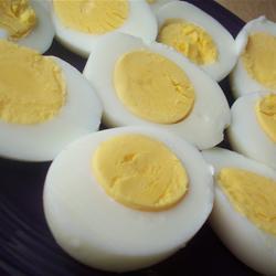 das perfekt hartgekochte ei und zwar wirklich