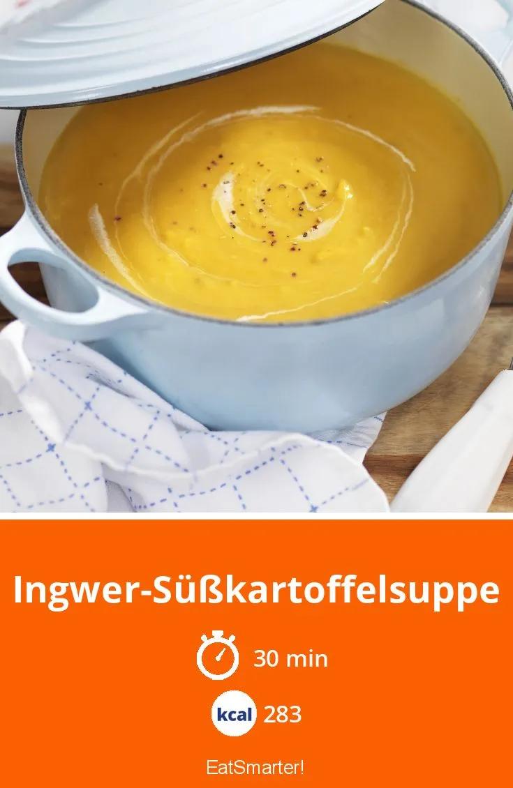 Ingwer-Süßkartoffelsuppe Rezept | EAT SMARTER