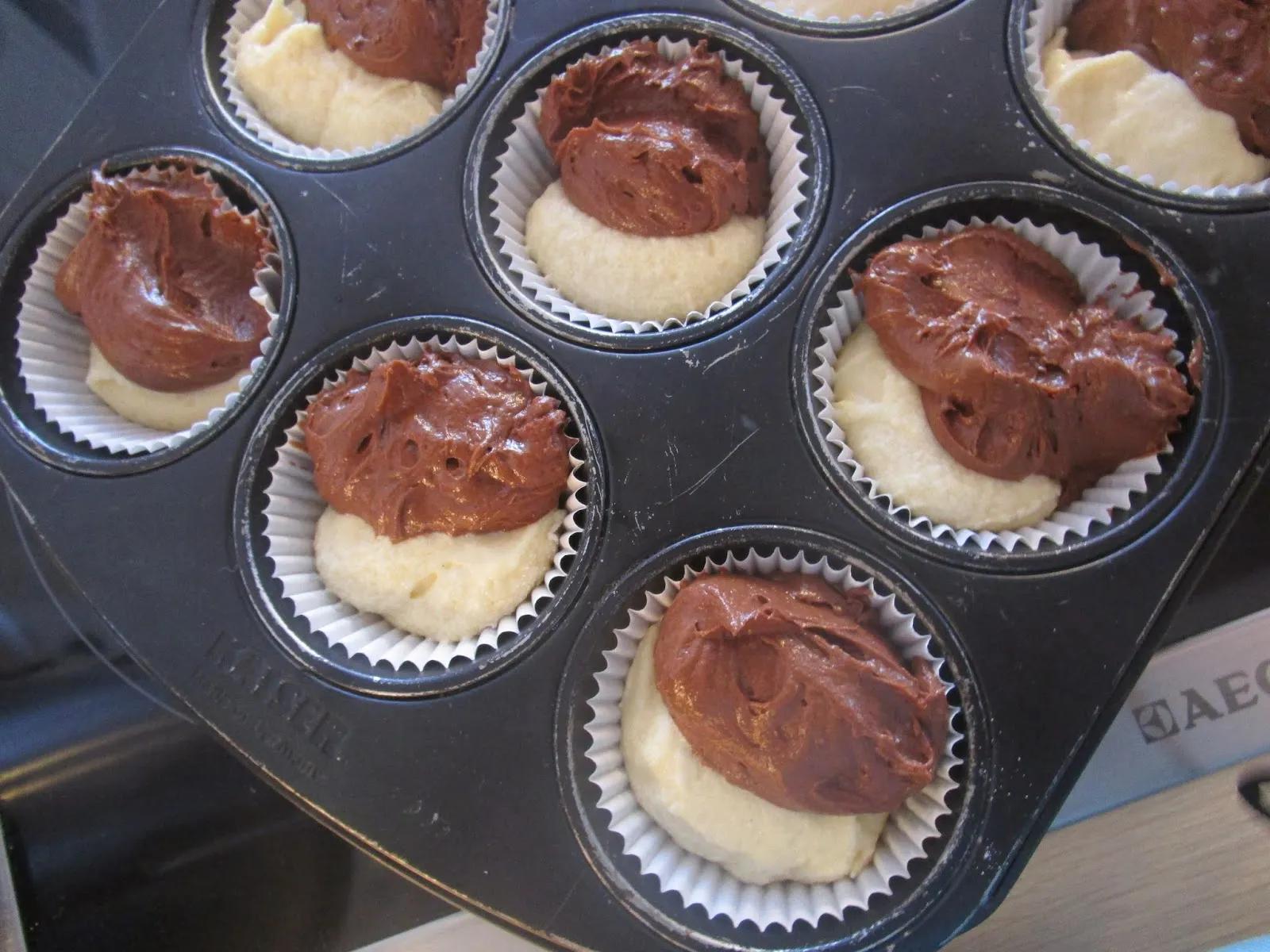 Küchenfein: Eierlikör und Nougat-Cupcakes