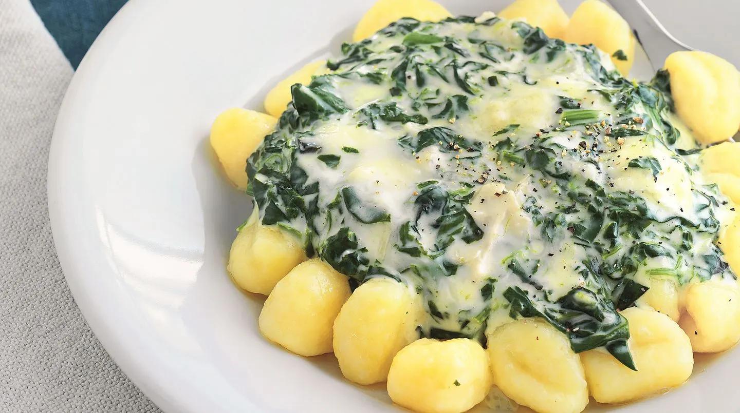 Frische Gnocchi mit Spinat und Gorgonzola | STERN.de