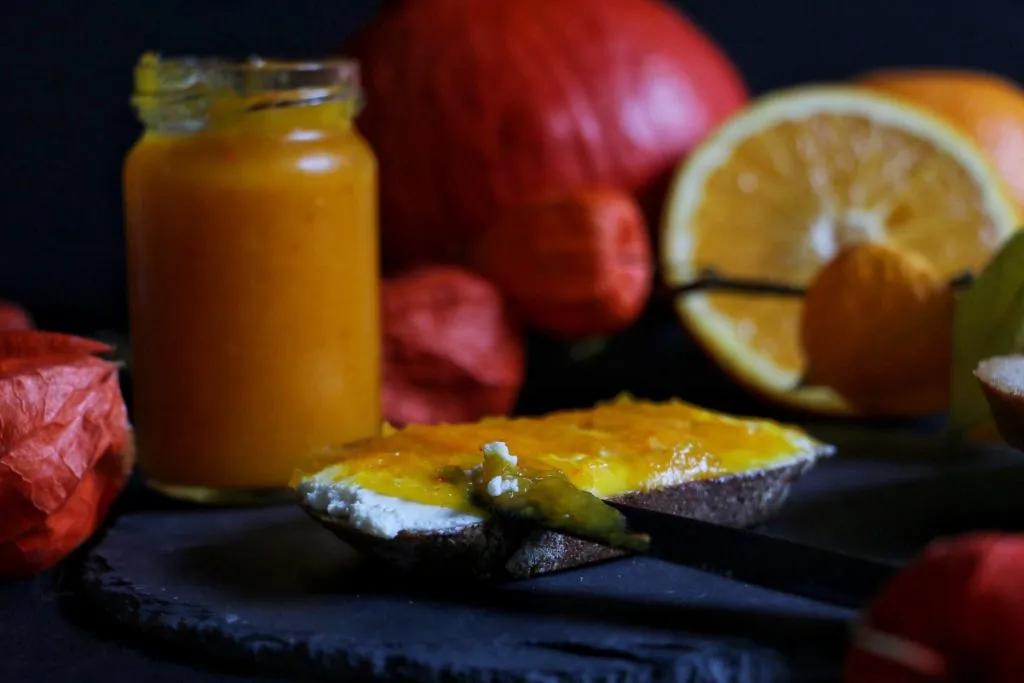 Pumpkin Orange Jam - Kürbis-Orangen-Marmelade | eat blog love