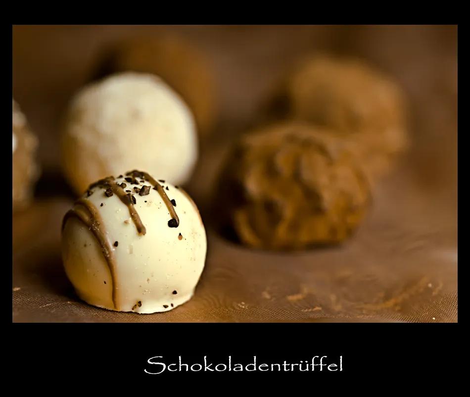 Schokoladen-Trüffel Foto &amp; Bild | stillleben, food-fotografie ...