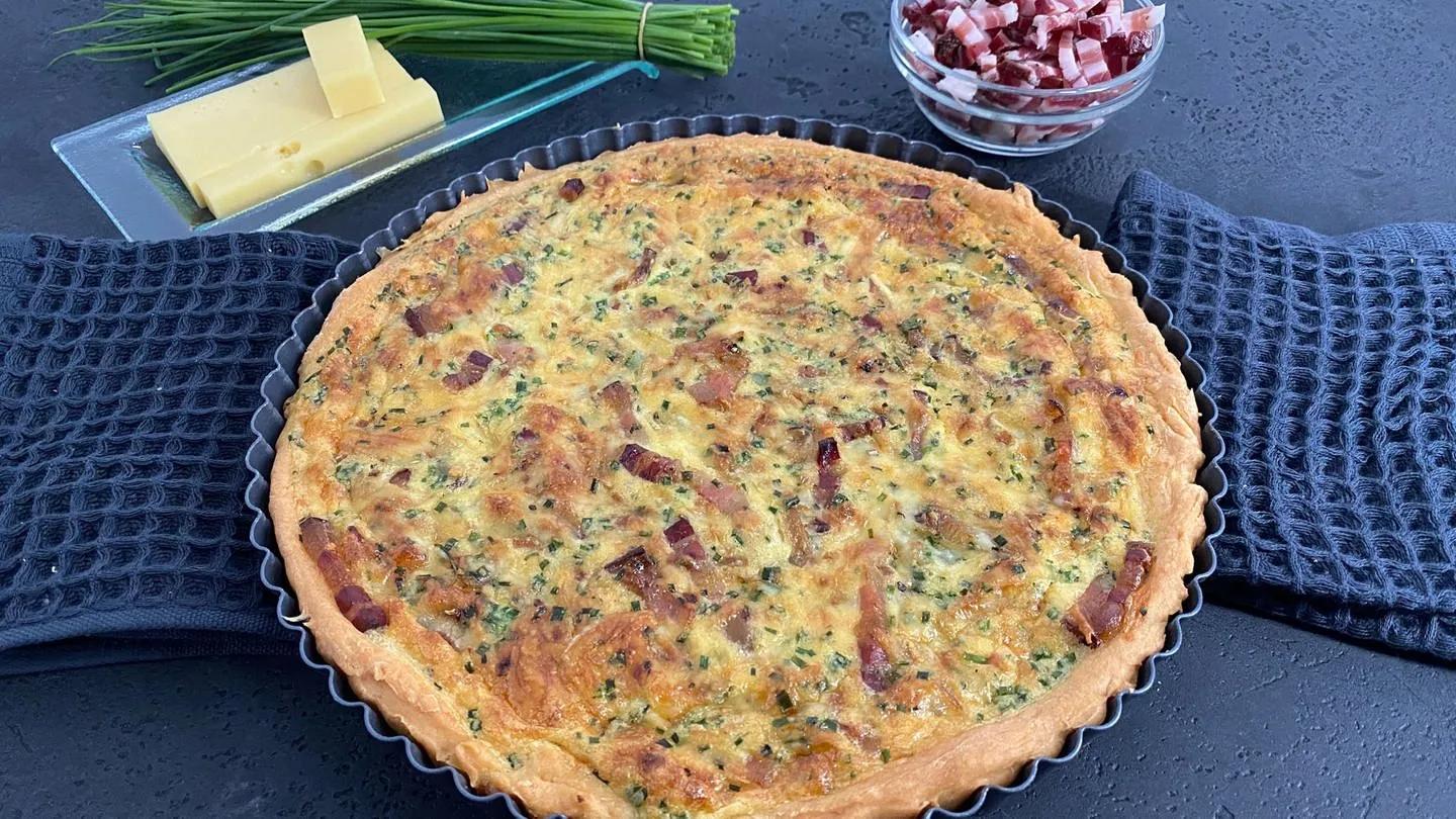 Herzhafter Käse-Rahm-Speck-Kuchen - Rezepte - ARD-Buffet - SWR Fernsehen