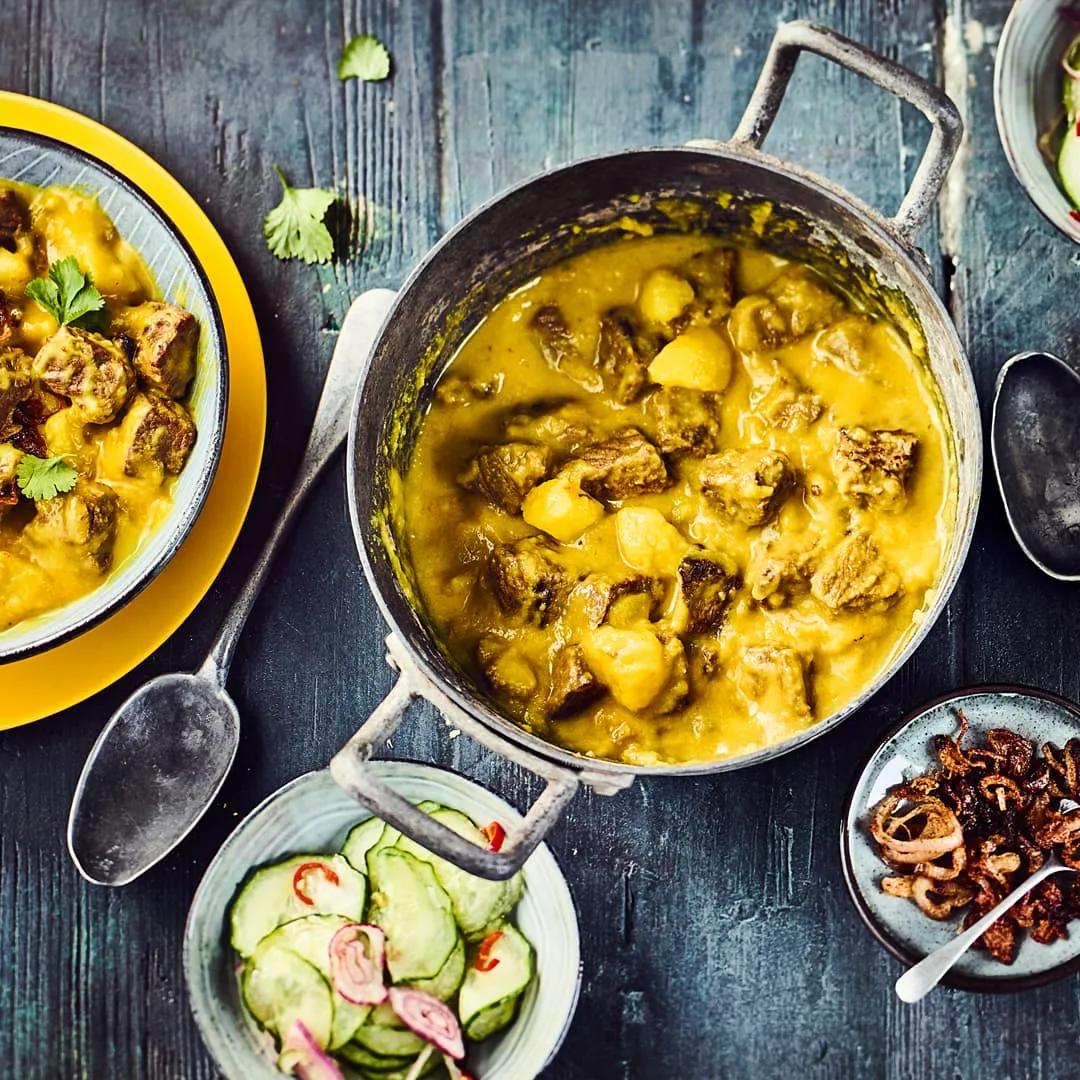 Gelbes Rindfleisch-Curry Rezept | EDEKA