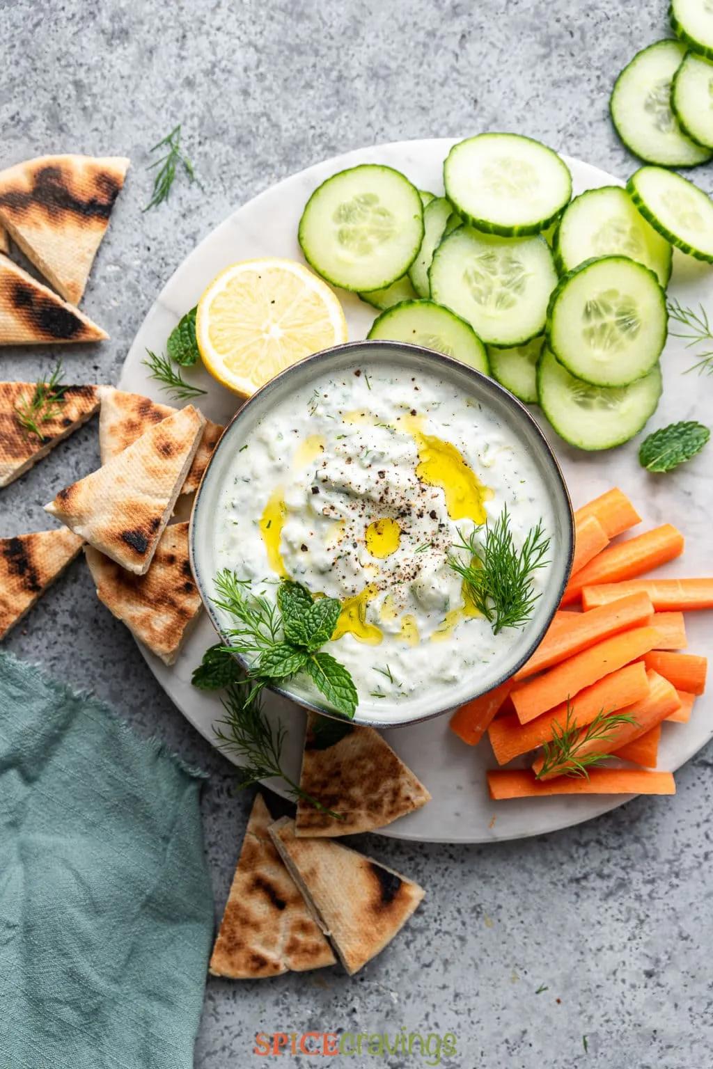 Tzatziki Recipe - Spice Cravings