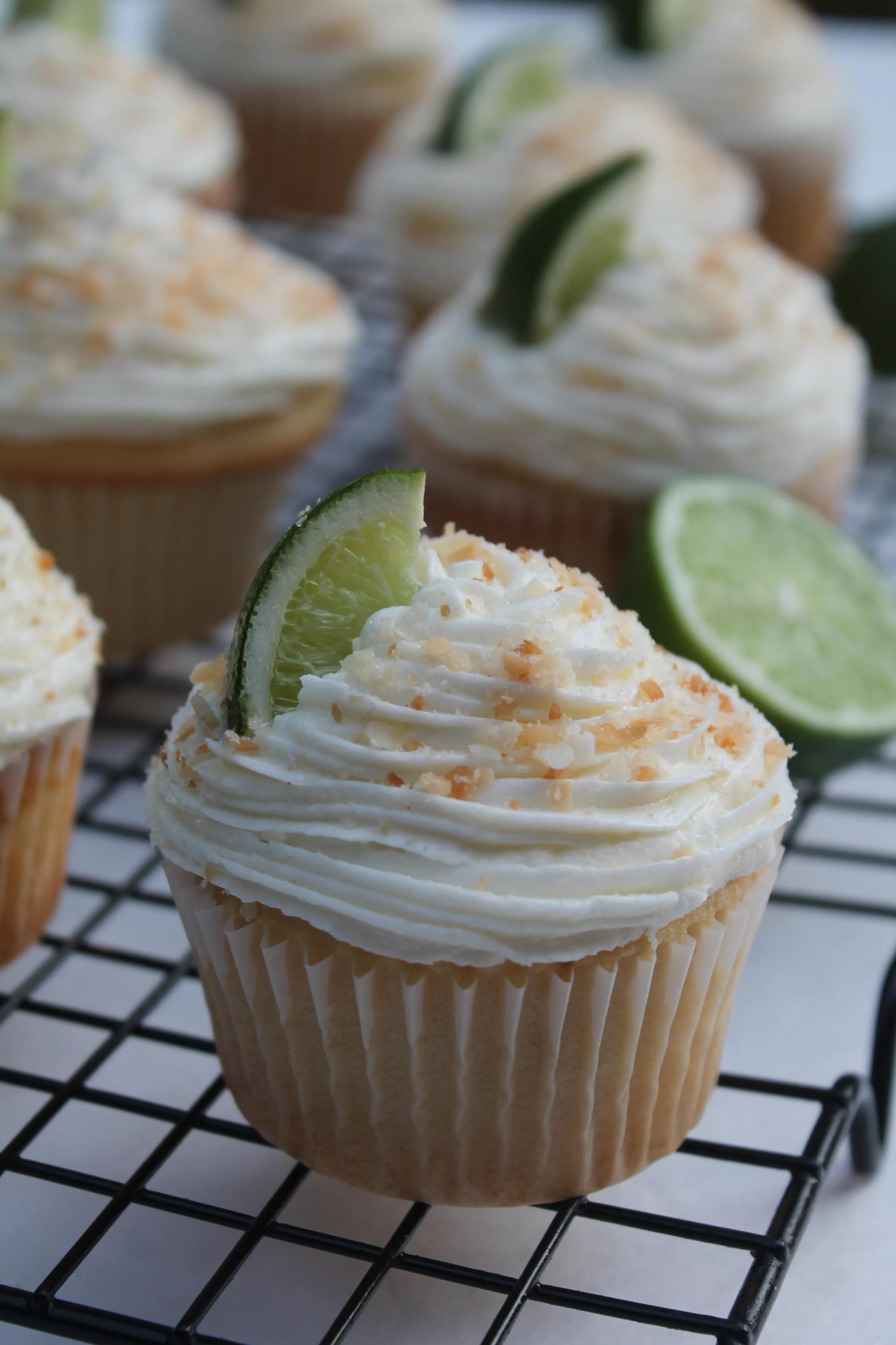 Coconut Lime Cupcakes | I Heart Recipes