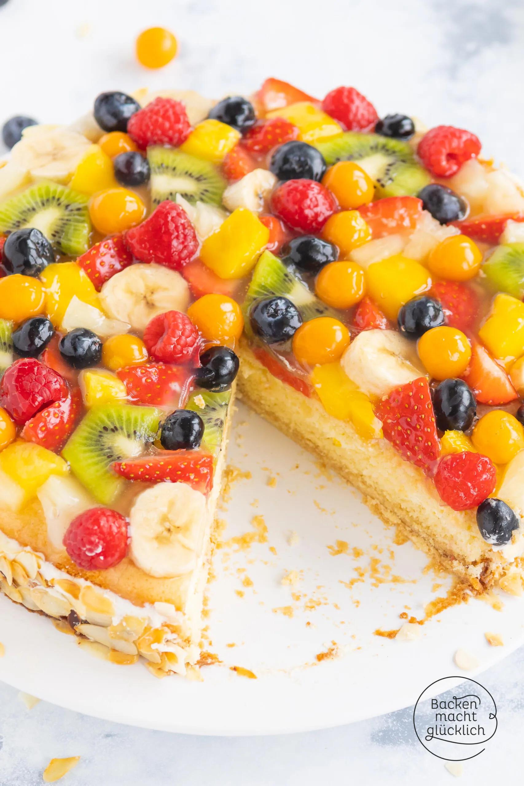 Obst-Torte: Das beste Rezept | Backen macht glücklich