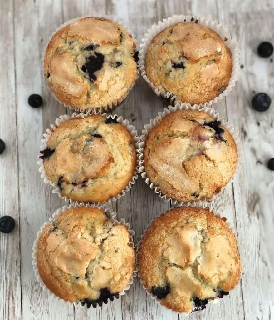 Jumbo Blueberry Muffins - Stephanies Sweet Treats