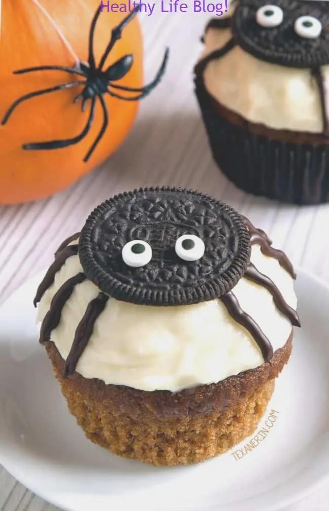 10 gruselige einfache Halloween Cupcake Ideen #HalloweenRezepte ...