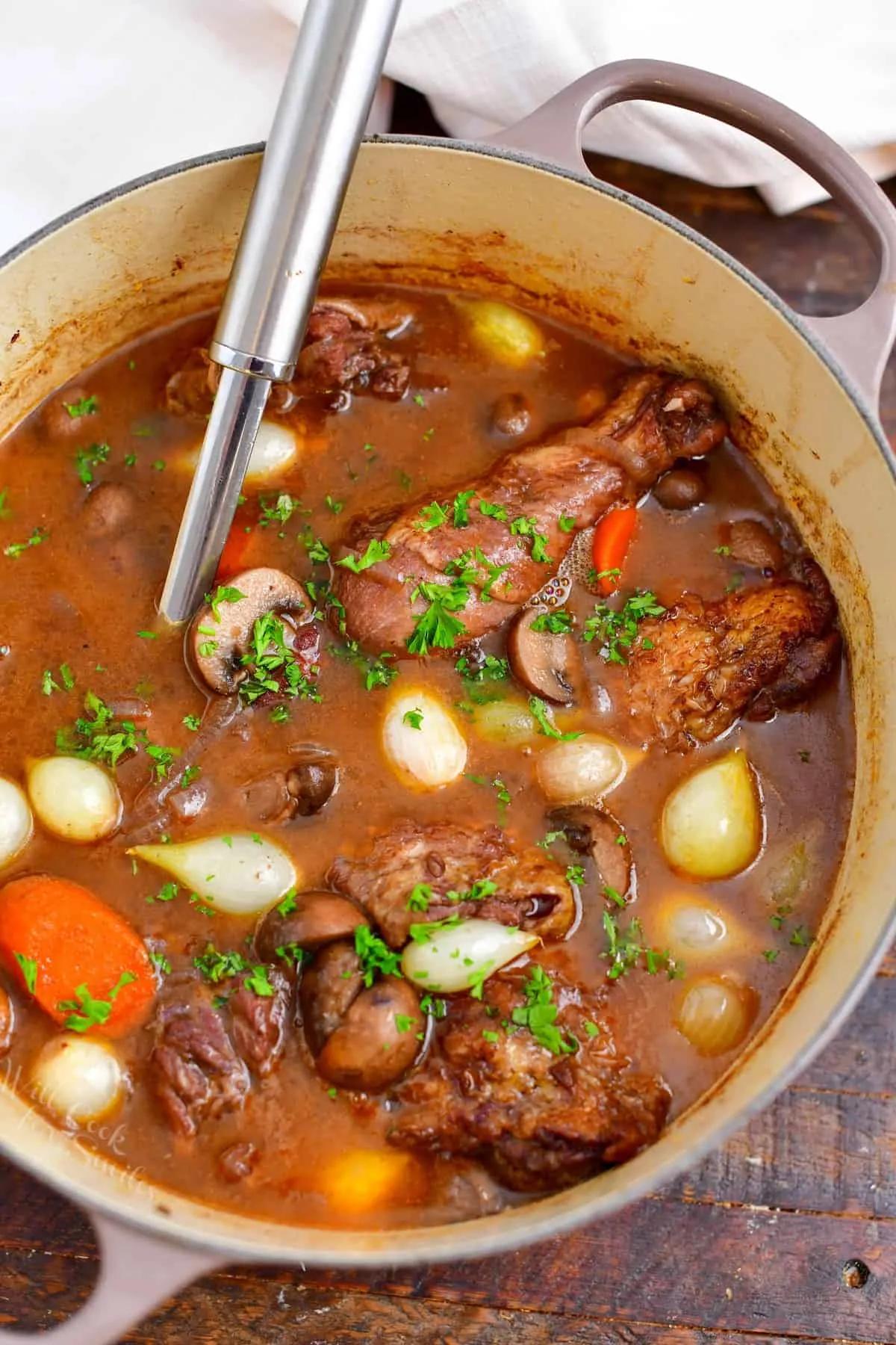 Coq Au Vin - Learn To Make This Classic French Chicken Recipe At Home!
