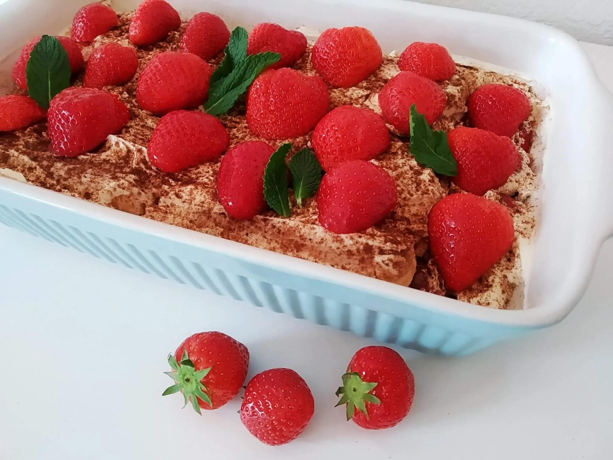 Erdbeer Tiramisu - Muddis kochen