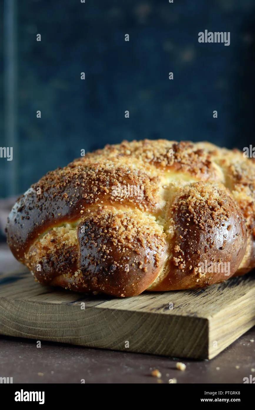 Challah oder Hala ist eine traditionelle jüdische Süße frische Sabbat ...