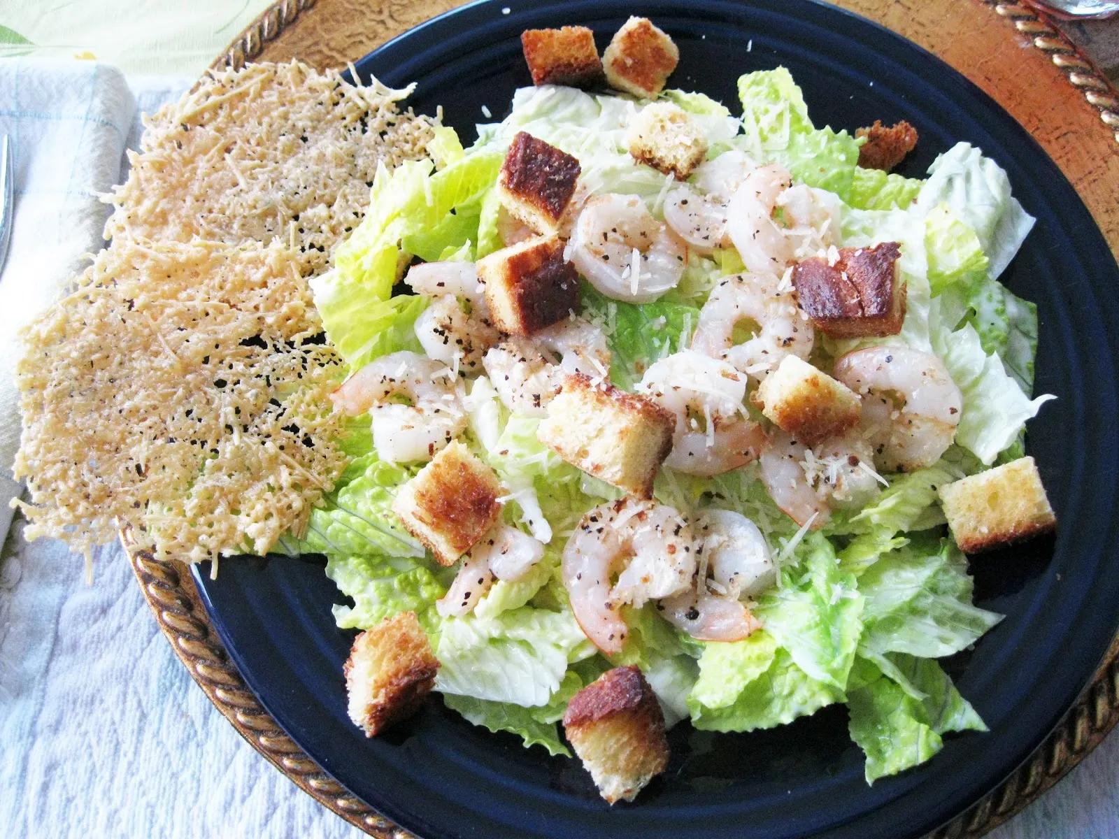 Healthy You: Quick &amp; Easy: Caesar-Style Salad with Crispy Parmesan Rounds