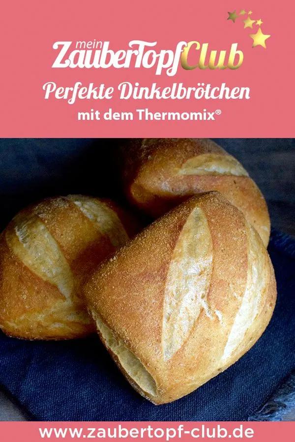 Das perfekte Frühstück – Dinkelbrötchen Rezept für den Thermomix ...