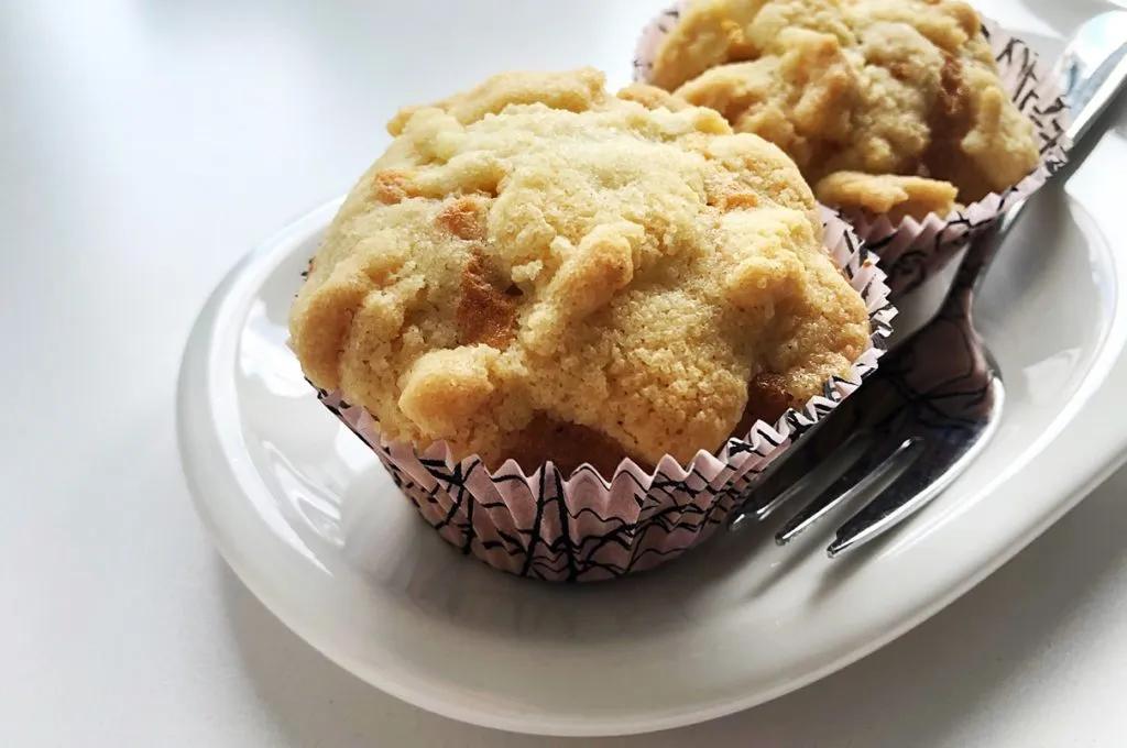 Pfirsich-Muffins mit Streusel | ohmylife - Oh my life