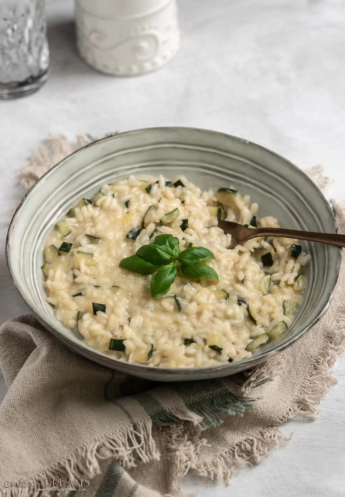 Parmesan Zucchini Risotto - Cooking My Dreams