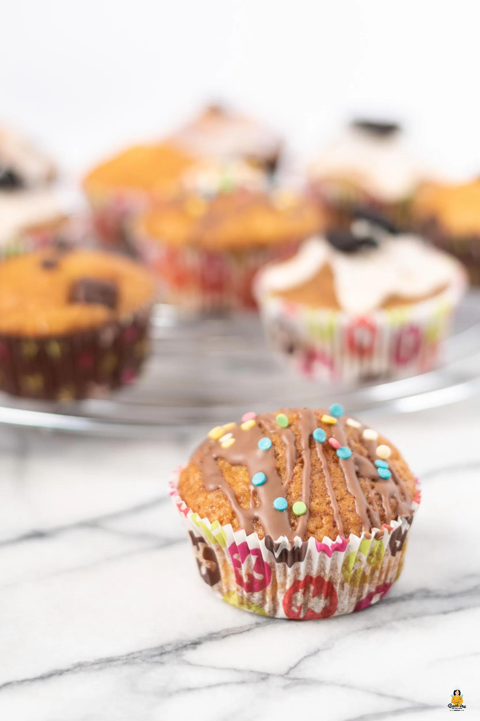 Grundrezept für Muffins mit Joghurt und Öl - BACKINA