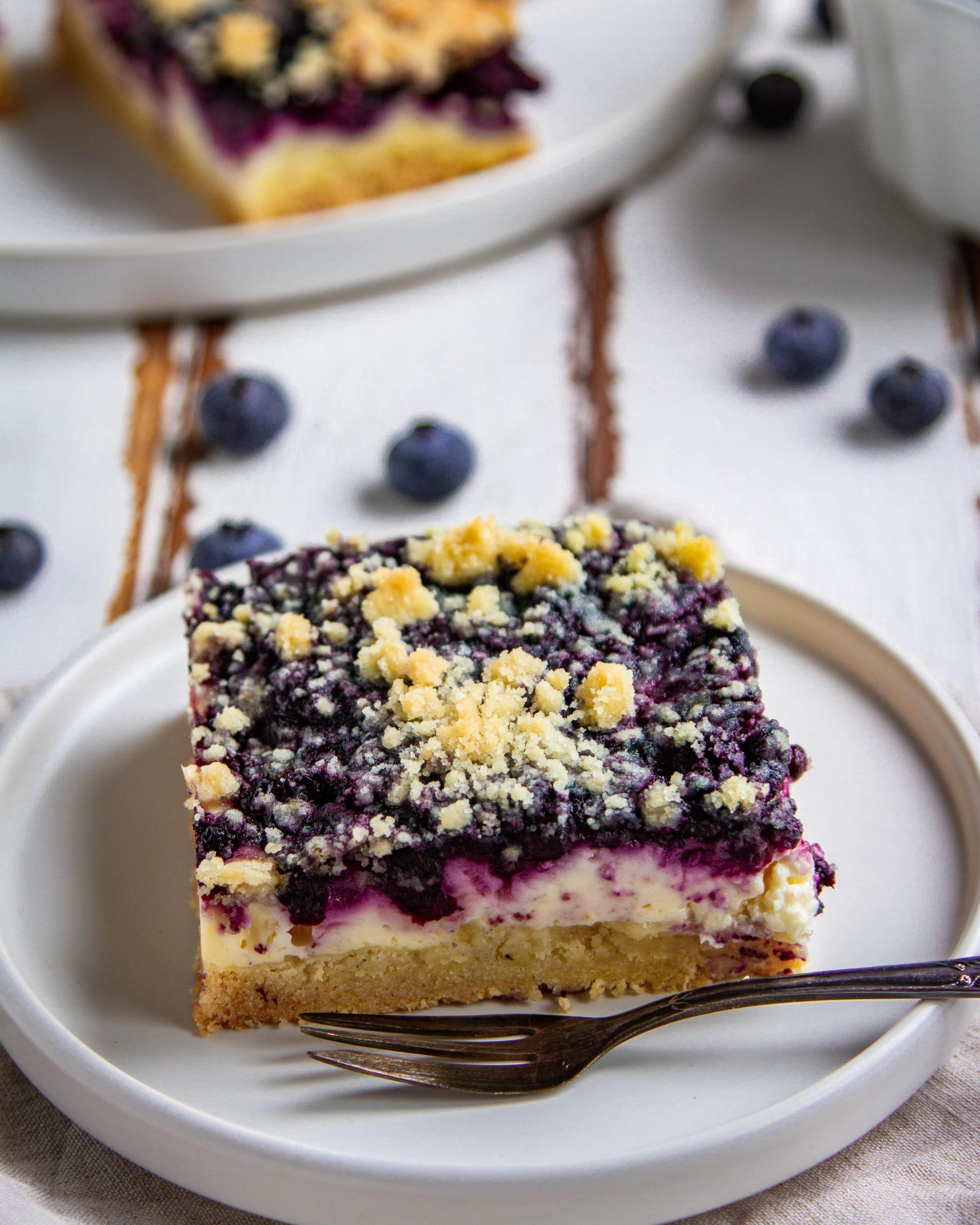 Blaubeer-Streuselkuchen mit Quark - Tinas Küchenzauber | Rezept ...
