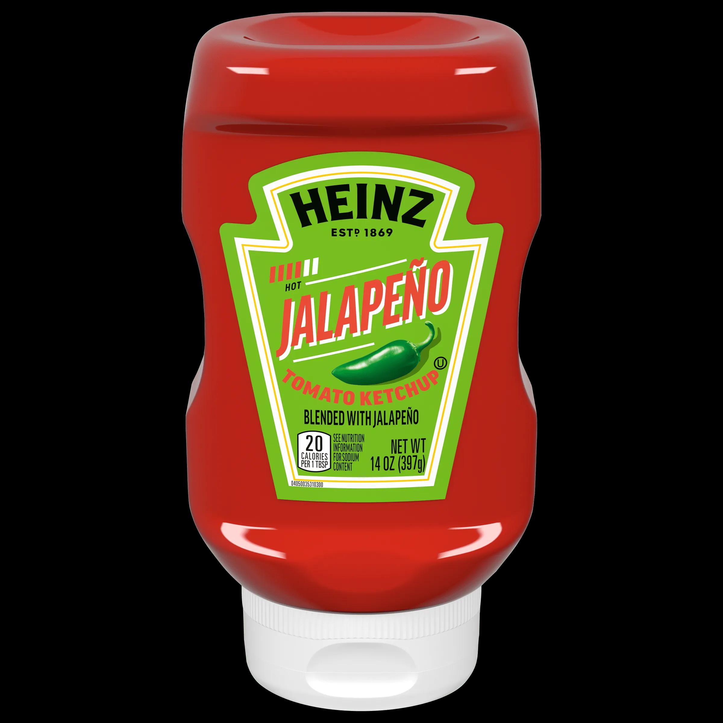 Jalapeno Tomato Ketchup Blended with Jalapeno - Products - Heinz®
