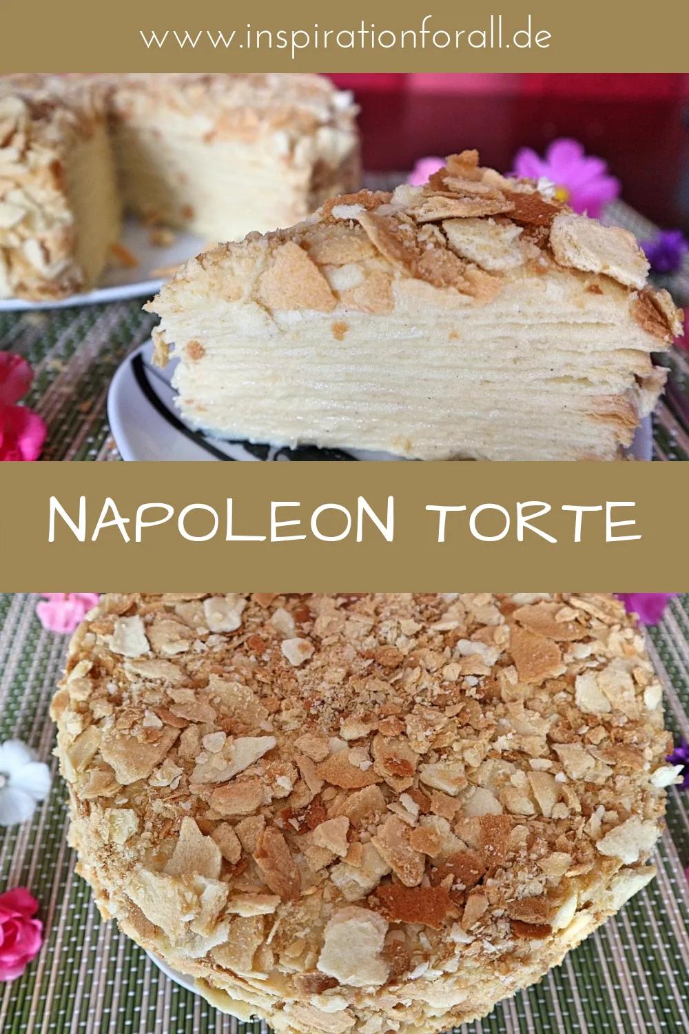 Russische Torte Napoleon Rezept - Katie Washington Hochzeitstorte