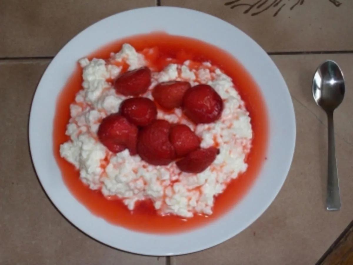 Erdbeer Sahne Milchreis - Rezept mit Bild - kochbar.de