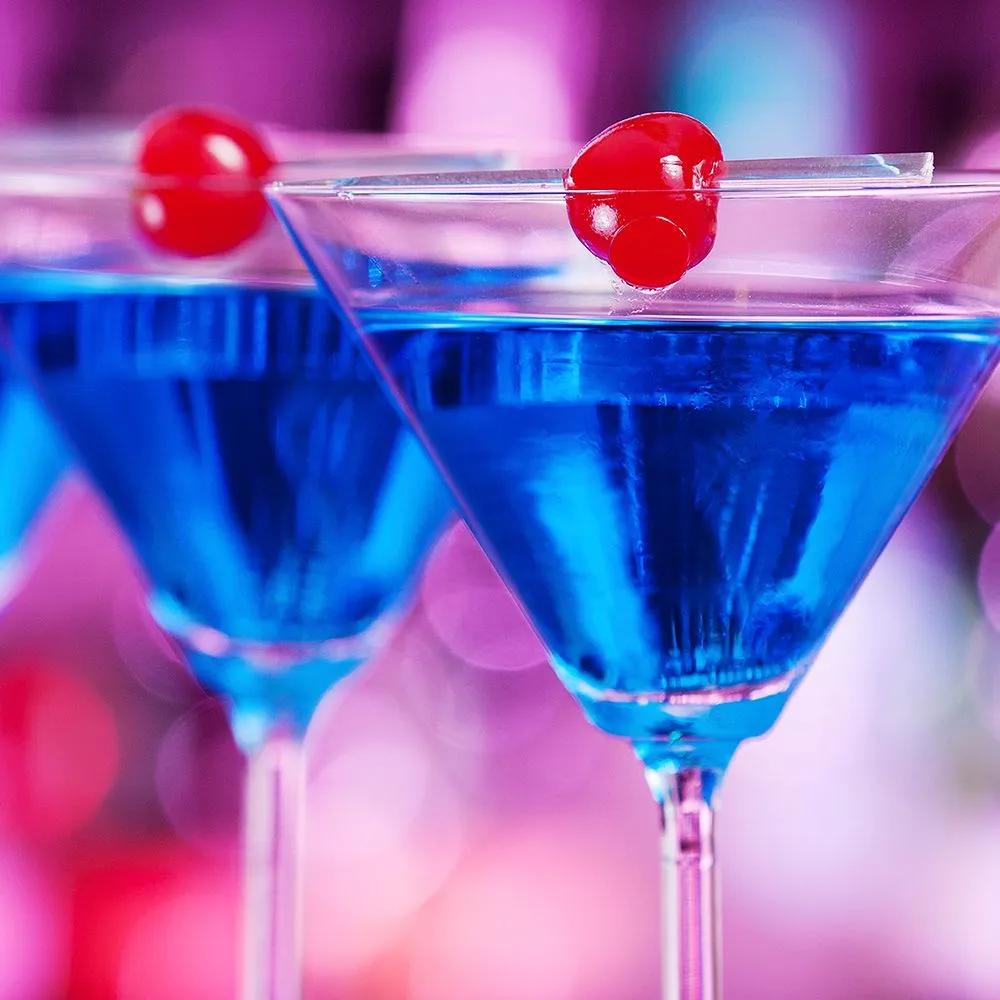 Blue Martini Recipe with Citrus Vodka and Island Punch Schnapps ...