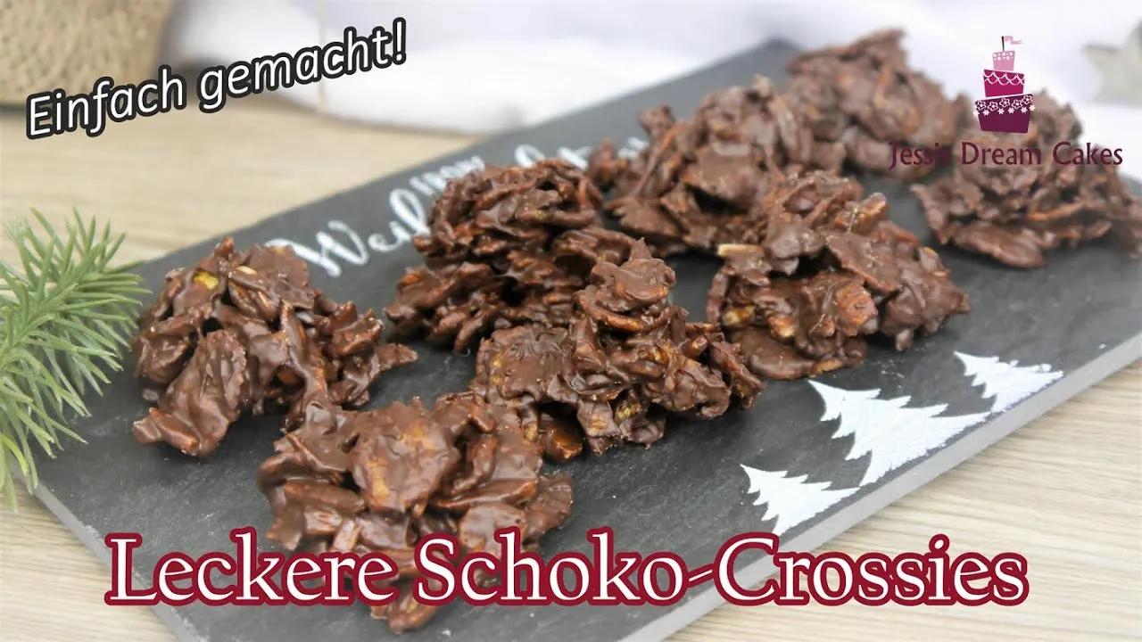 Leckere Schoko Crossies einfach selber machen/Schokokekse ohne Backen ...