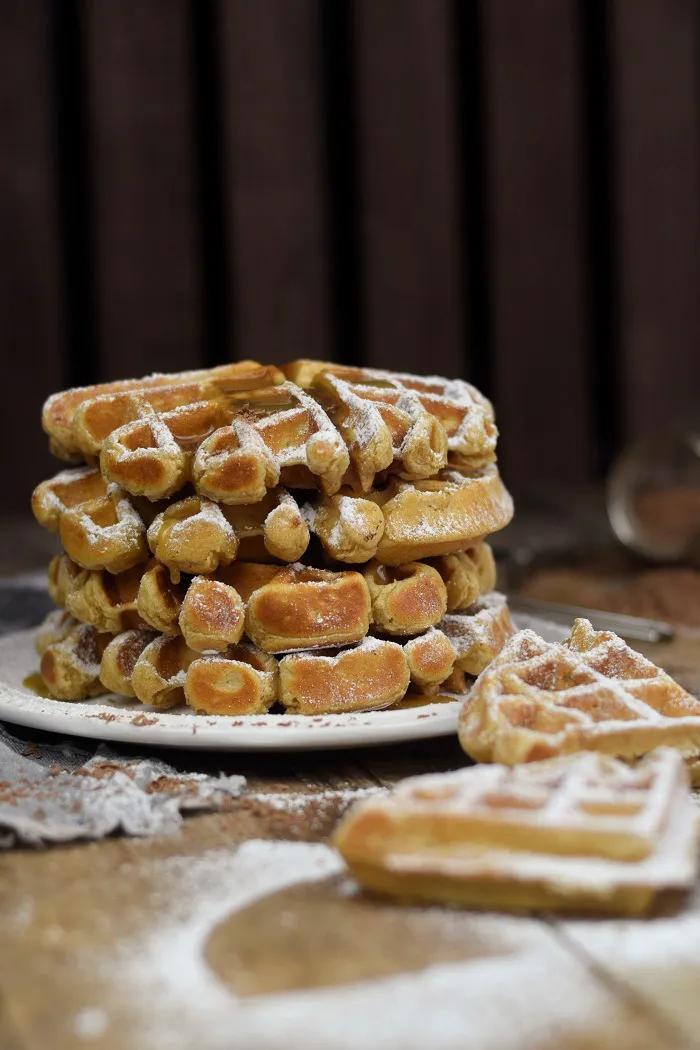 Grundrezept Joghurtwaffeln &amp; Erdnussbutter Joghurt Waffeln - Peanut ...