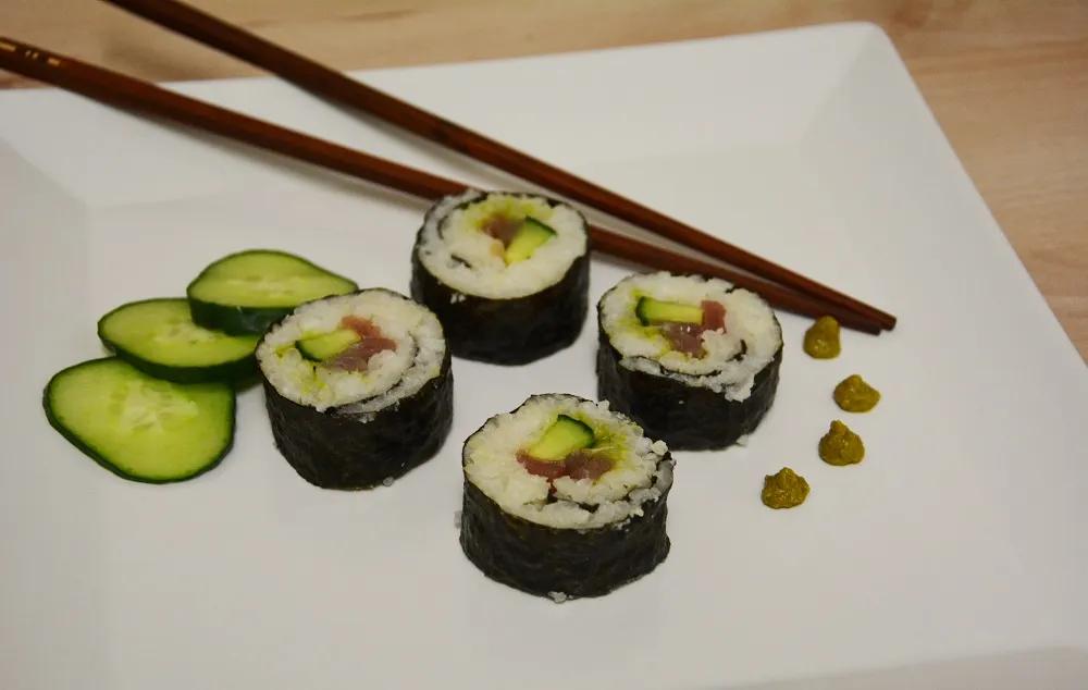 Sushi mit Gurke und Thunfisch – Die Gemüsekiste