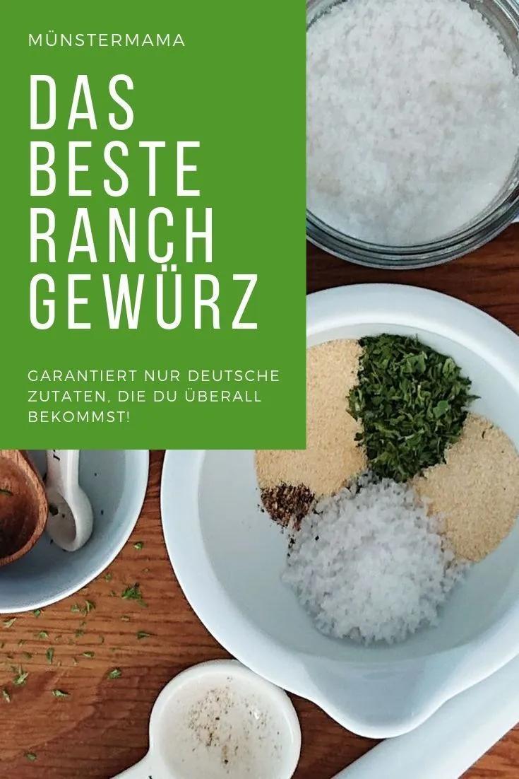 Ranch Gewürzmischung für Dips &amp; Dressing - Family Recipes - | Rezept ...