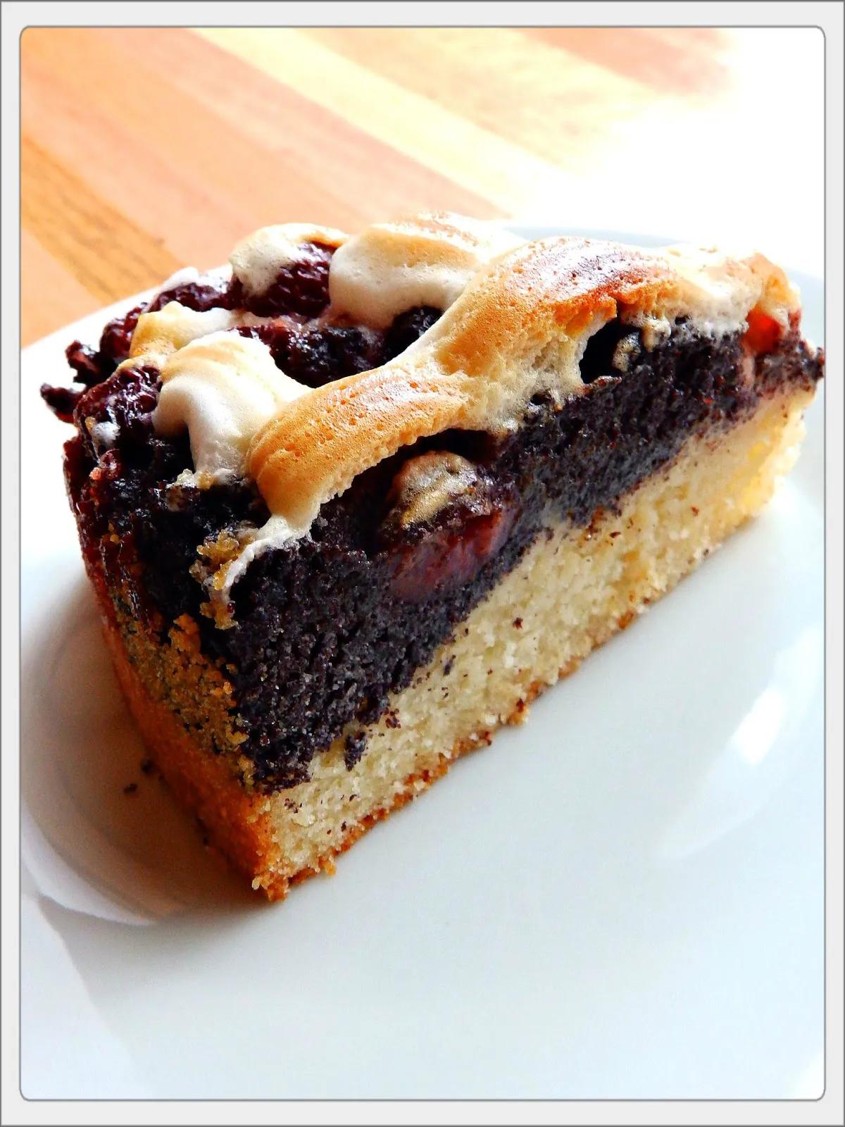 ...Soul Vood kocht &amp; bloggt...: Kirsch-Mohn-Kuchen