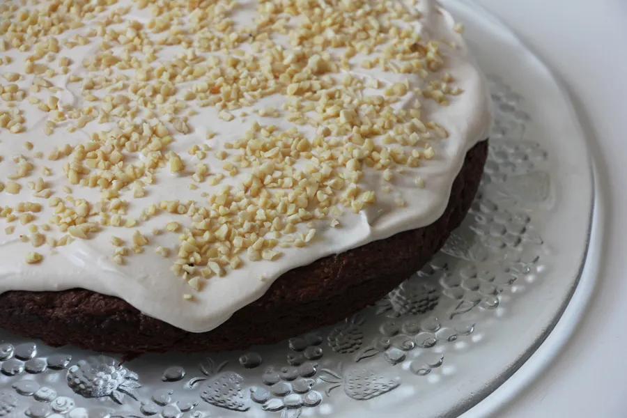 Rezept: einfacher Schoko-Mandel Kuchen