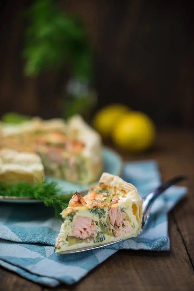 Lachs-Zucchini-Quiche - foodundco.de