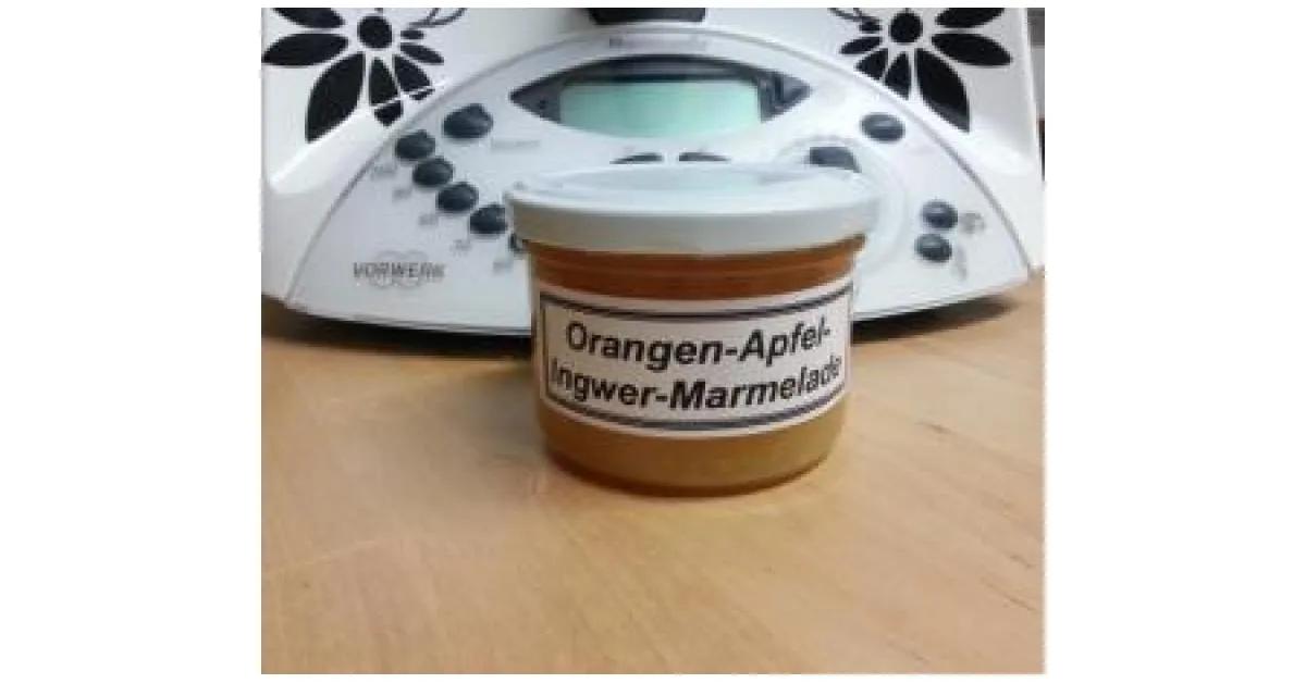 Orangen-Apfel-Ingwer-Marmelade von connybra. Ein Thermomix ® Rezept aus ...