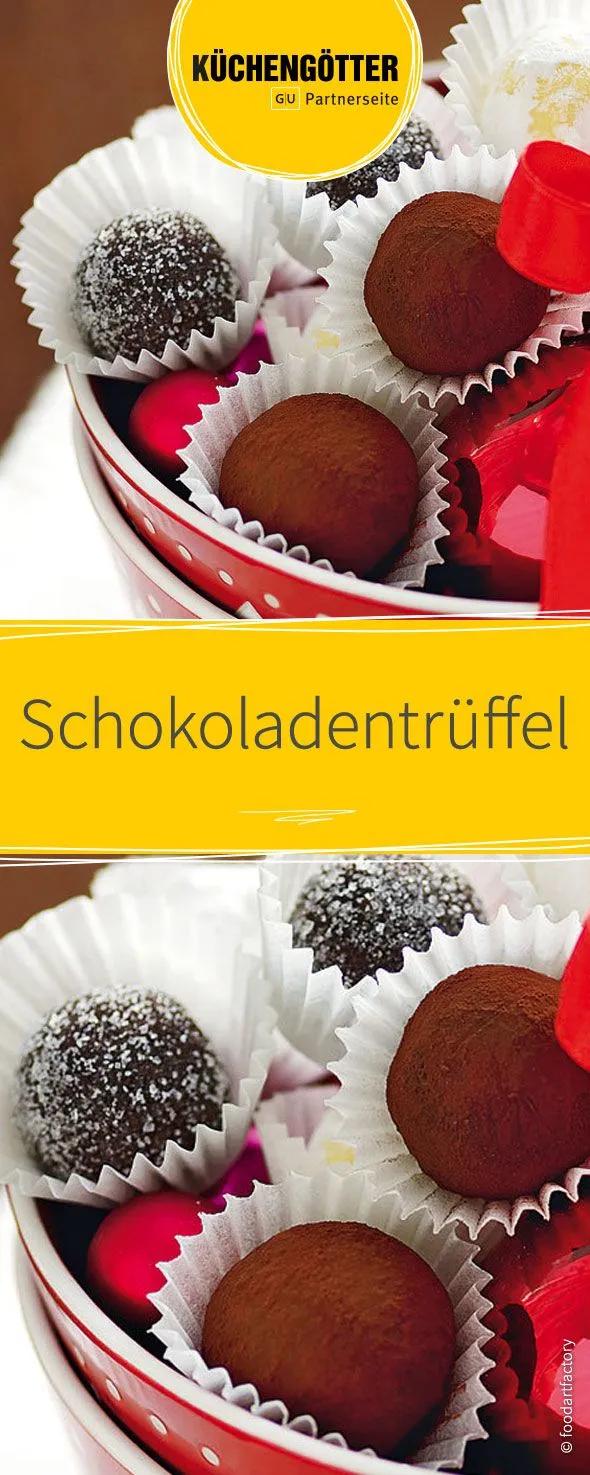 Schokoladentrüffel | Rezept | Schokoladentrüffel, Lebensmittel essen ...