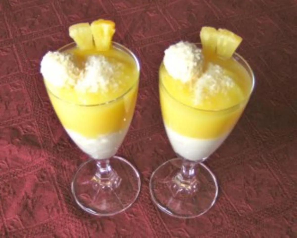 Kokos - Ananas - Dessert - Rezept mit Bild - kochbar.de