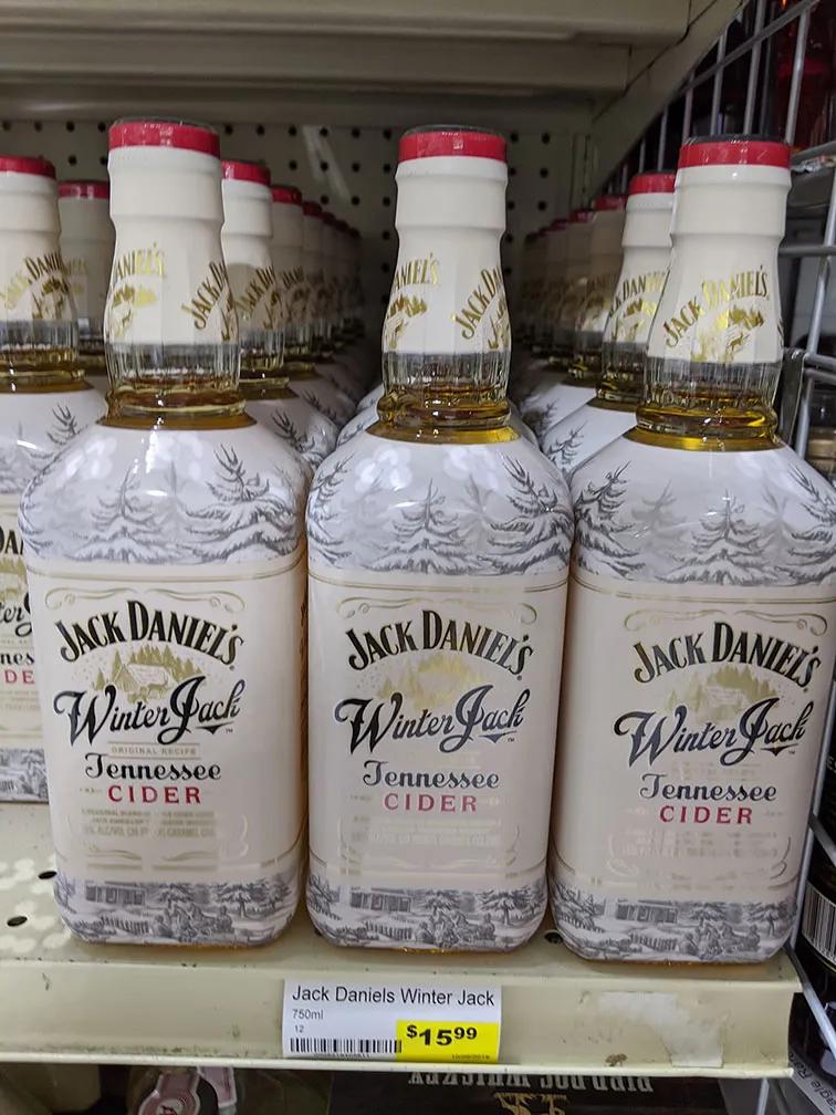 SPIRITS Jack Daniels Winter Jack Tennessee Sider | Superior Discount Liquor