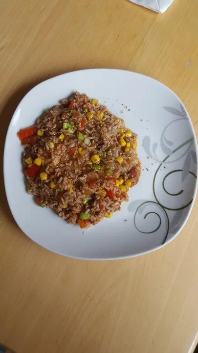 Reispfanne mit Mais und Hackfleisch | Chefkoch.de
