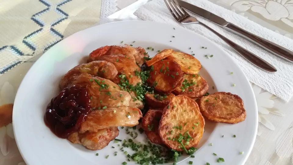 Hähnchensteaks auf Tomatenreis von schrat | Chefkoch.de
