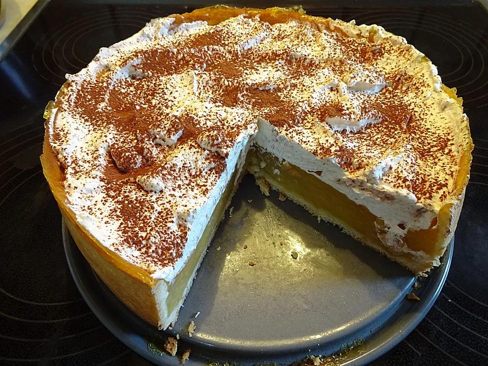 Kuchenrezepte und Co.: Apfelkuchen mit Sahne und Zimt