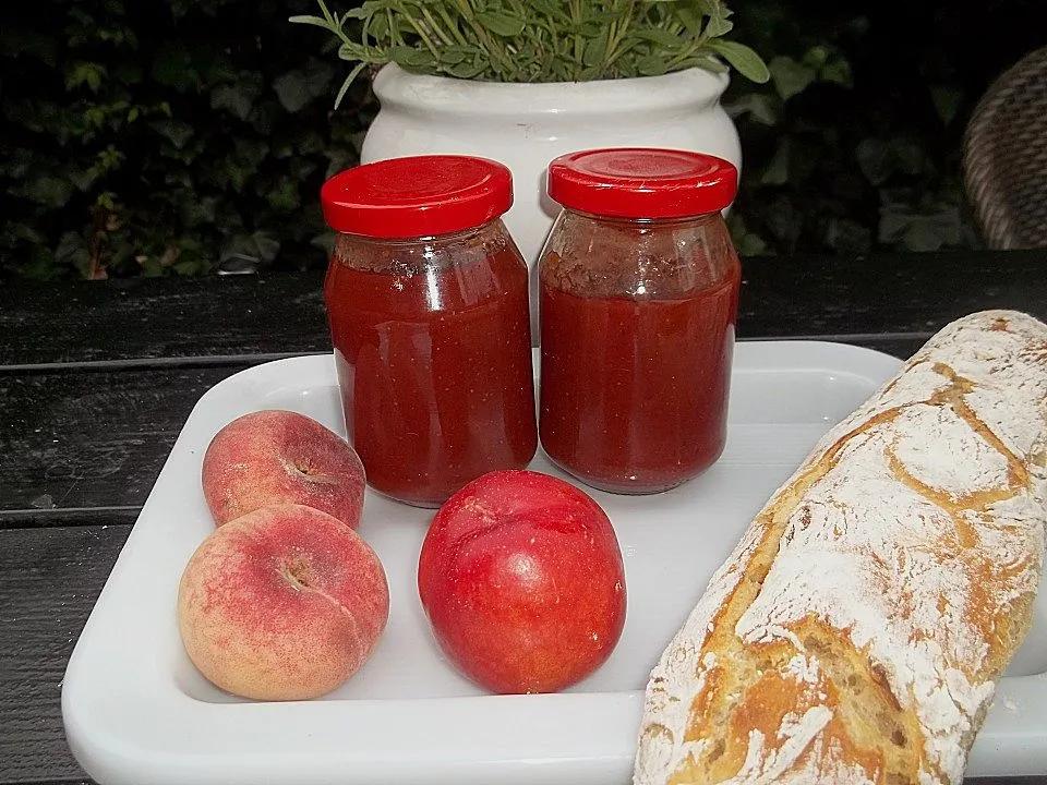 Aprikosen - Erdbeer - Konfitüre von elwawe | Chefkoch