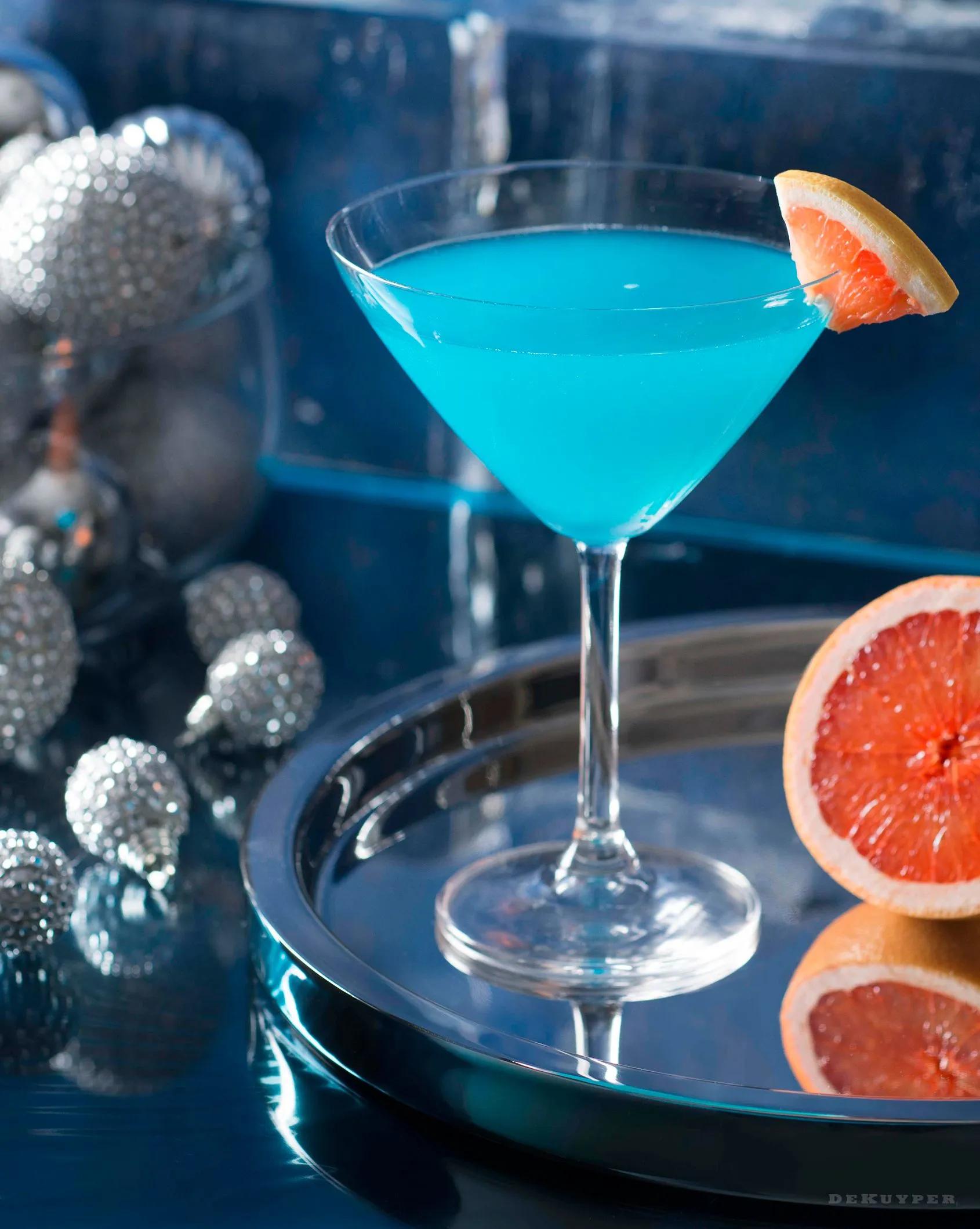 Blue Winter Martini | Winter Martini Ideas | DeKuyper® | Recipe ...