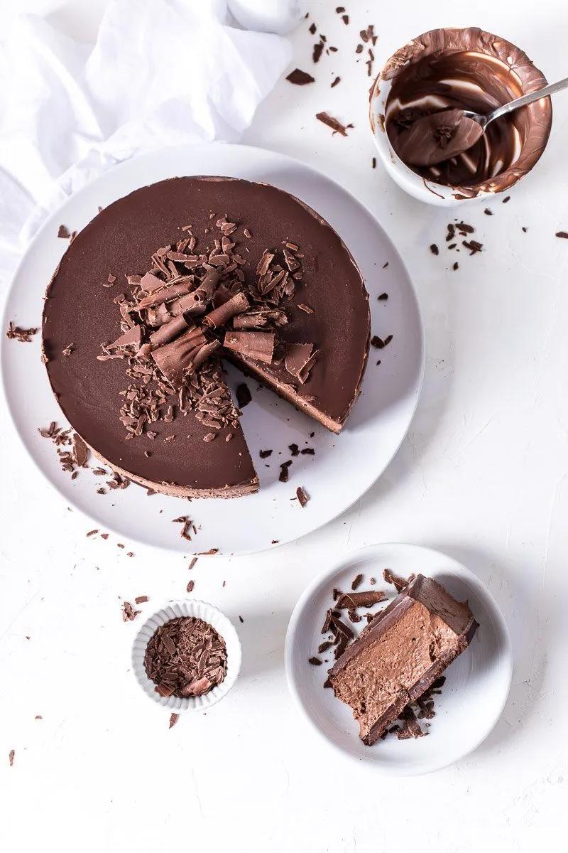 Chocolate Cheesecake ohne Backen - eine unverschämte Schokobombe ...