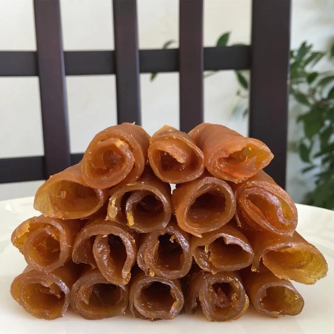 มะม่วงกวน - Dried Mango Paste (credit : mamuang_kuan_lookjeab on instagram)