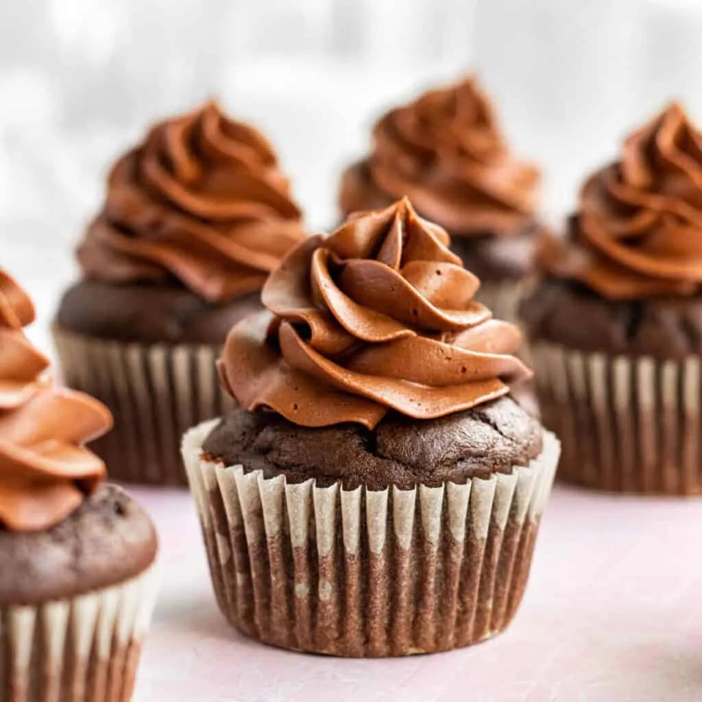 Triple Chocolate Cupcakes | The Marble Kitchen