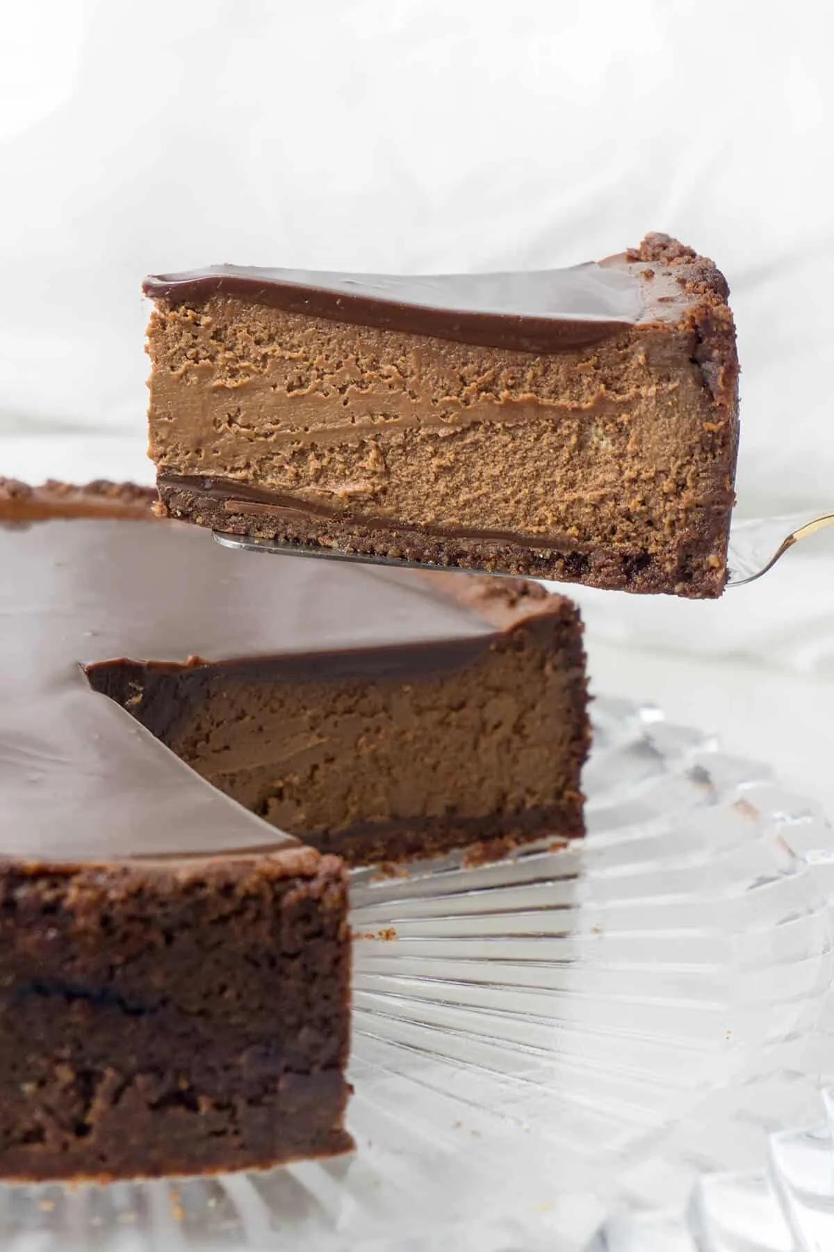 Chocolate Espresso Cheesecake | Recipe | Dark chocolate desserts ...