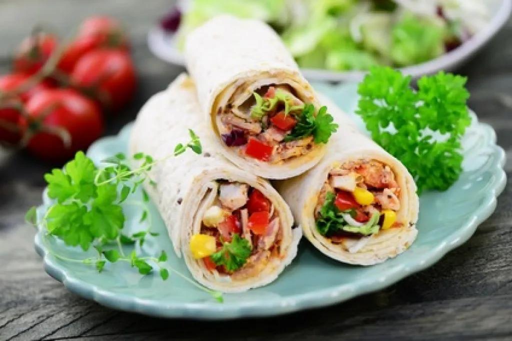 Gefüllte Tortillas mit Huhn - Rezept | Kochrezepte.at